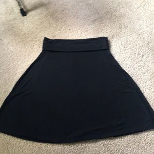 Fold over skirt